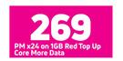 2 x Vivo Y20 4G Smartphone-On 1GB Red Top Up Core More Data + On Promo 65