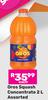 Oros Squash Concentrate Assorted-2Ltr Each