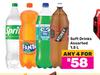 Soft Drinks Assorted-For Any 4 x 1.5Ltr