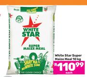 White Star Super Maize Meal-10kg Each