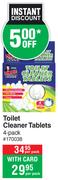 Home Butler Toilet Cleaner Tablets 4 Pack-Per Pack