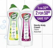 Handy Andy Cream Assorted-For 2 x 750ml