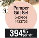 Nature's Nourishment Pamper Gift Set 5 Piece-Per Set
