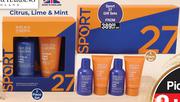 Baylis & Harding Citrus, Lime & Mint Sport 27 2 Piece/4 Piece Gift Sets-Per Set