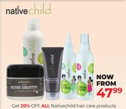 Native Child Hair Care Products