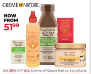 Creme Of Nature Hair Care Products
