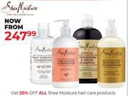 Shea Moisture Hair Care Products