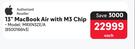 Apple 13" Macbook Air With M3 Chip MRXN3ZE/A