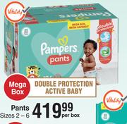 Pampers Pants (Sizes 2-6)-Per Box
