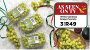 White Seedless Grape Punnets-For 3