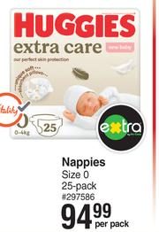 Special Huggies Nappies Size 0 25 s Pack Per Pack m.guzzle .za