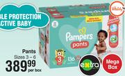 Pampers Pants (Sizes 3-6)-Per Box