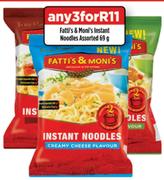 Fatti's & Moni's Instant Noodles Assorted-Any 3 x 69g