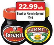 Bovril Or Marmite Spread-125g Each