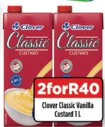 Clover Classic Vanilla Custard-2 Ltr Each