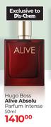 Hugo Boss Alive Absolu Parfum Intense-50ml