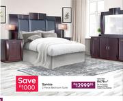 Santos 2 Piece Bedroom Suite