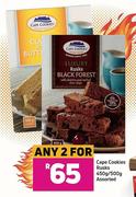Cape Cookies Rusks Assorted-For Any 2 x 450g/ 500g
