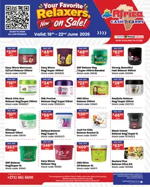 Africa Cash And Carry : Your Favourite Relaxer Now On Sale (16 June - 22 June 2026)