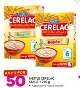 Nestle Cerelac Stage 1 Assorted-2X250gm