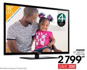 Hisense 32" LED TV
