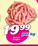Budget Bangers-Per Kg