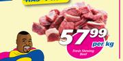 Fresh Stewing Beef-Per Kg
