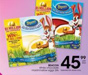 Beacon White Chocolate Marshmallow Eggs-24's Per Box
