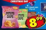 Taits Potato Chips-125g Each