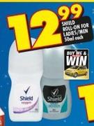 Shield Roll On For Men/Ladies-50ml Each