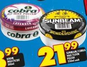 Sunbeam/Cobra Wax Floor Polish-350ml Each