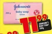 Johnson's Baby Soap-200g