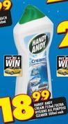 Handy Andy Cream 750ml/Ultra Hygiene All Purpose Cleaner 500ml-Each
