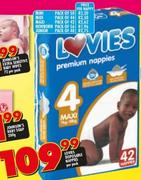 Lovies Disposable Nappy Midi(Pack of 44)-Per Nappy