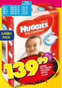 Huggies Dry Comfort Disposable Nappies-Per Pack