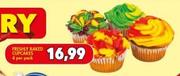 Freshly Baked Cupcakes-4 Per Pack