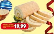 Freshly Baked Jam Roll-Each