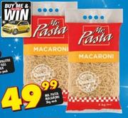 Mr. Pasta Macaroni-3kg Each