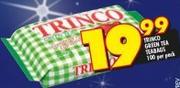Trinco Green Teabags-100 Per Pack