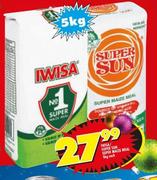 Iwisa/Super Sun Super Maize Meal-5kg Each