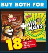 Simba Potato Chips + Nik Niks-2x150g
