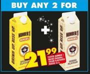 Clover Number 1 Mageu Banana/Cream Flavoured Mageu-2x1Ltr