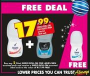 Shield Roll-On For Ladies/Men-50ml Each
