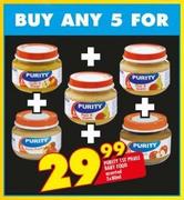 Purity 1st Phase Baby Food-For Any 5