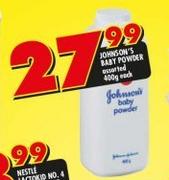 Johnson’s Baby Powder-400g Each