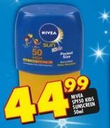 Nivea SPF50 Kids Sunscream-50ml