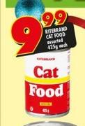 Ritebrand Cat Food-425g Each