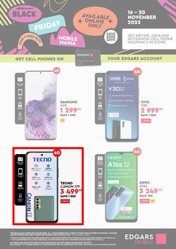 Edgars Mobile : Black Friday Mobile Mania | Online Only (16 November - 20 November 2022), page 2