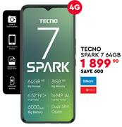Tecno Spark 7 64GB 4G
