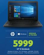HP 15 Notebook